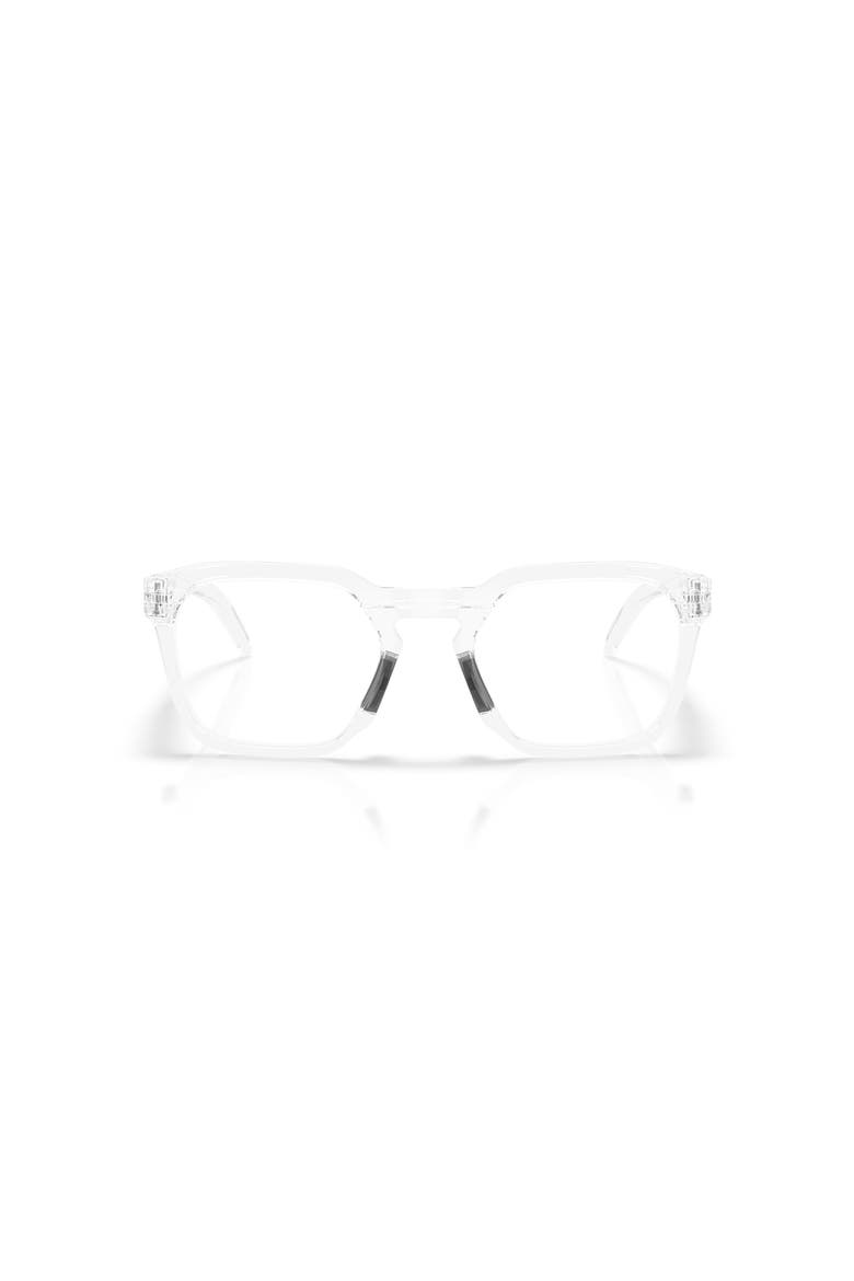 52mm Square optical glasses, Alternate, color, Transparent