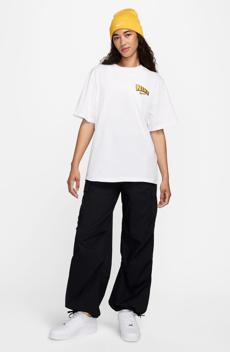 Nike Loose Freestyle Embroidered Graphic T-Shirt, Alternate, color, 