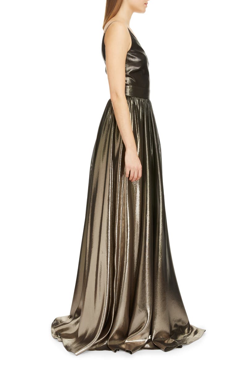 Givenchy Degradé Lamé A-Line Gown, Alternate, color, 