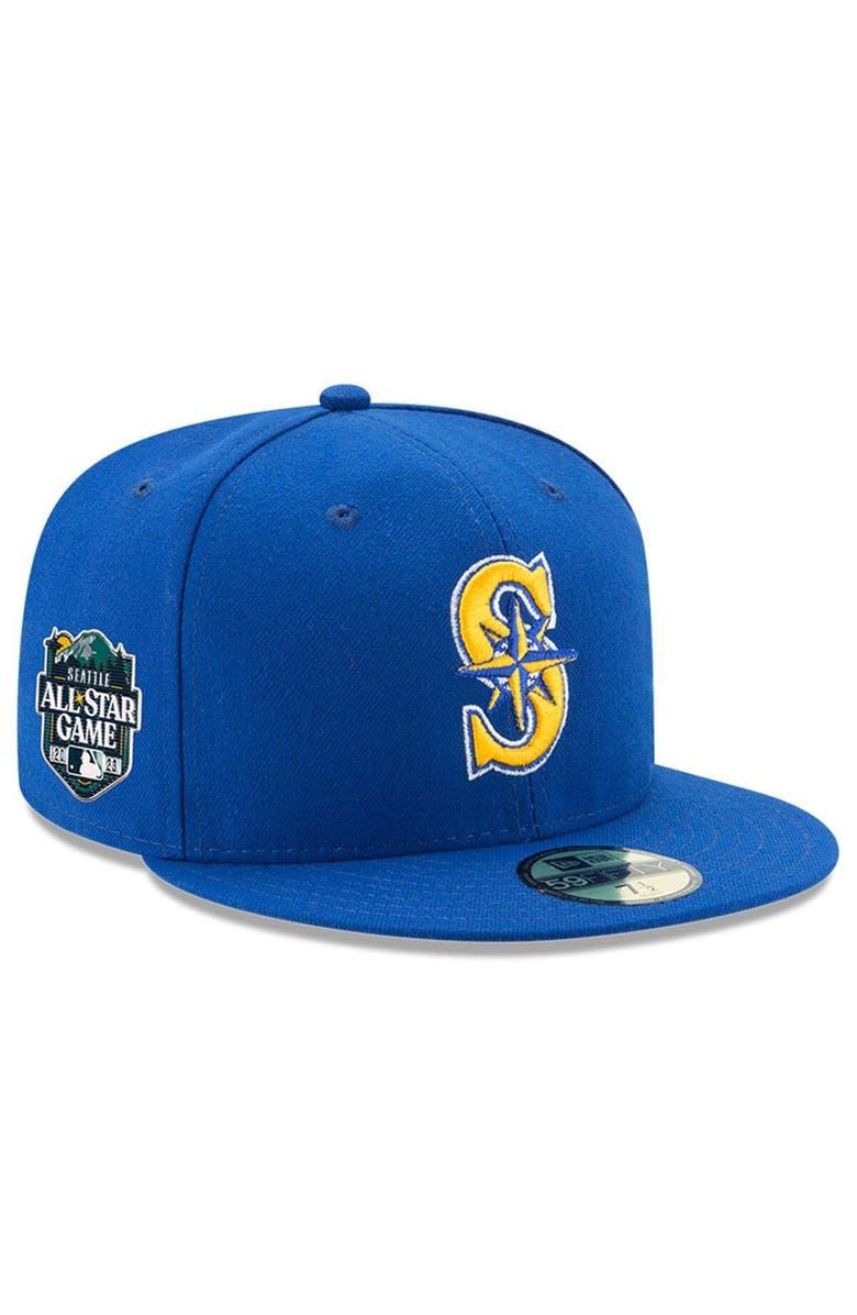 New Era Men's New Era Royal Seattle Mariners 2023 All-Star Game Authentic Collection On-Field Alternate 59FIFTY Fitted Hat, Alternate, color, 