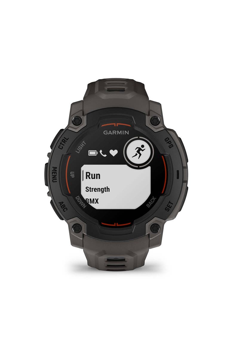 Garmin Instinct E, 45mm, Black/Charcoal, Alternate, color, Black