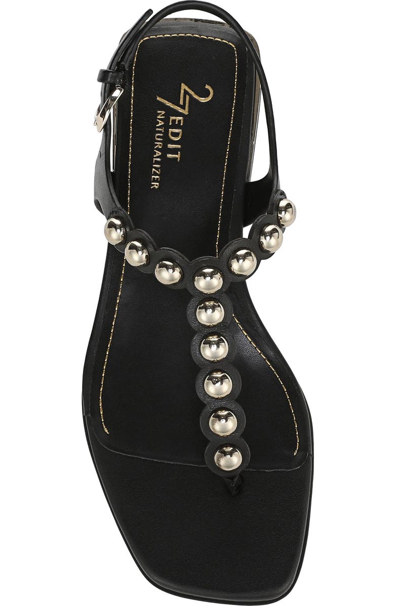 27 EDIT Naturalizer Nara Slingback Sandal, Alternate, color, Black Leather