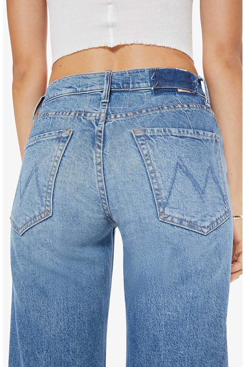 Tunnel Vision Sneak High Waist Wide Leg Jeans, Alternate, color, I AM A WINNER