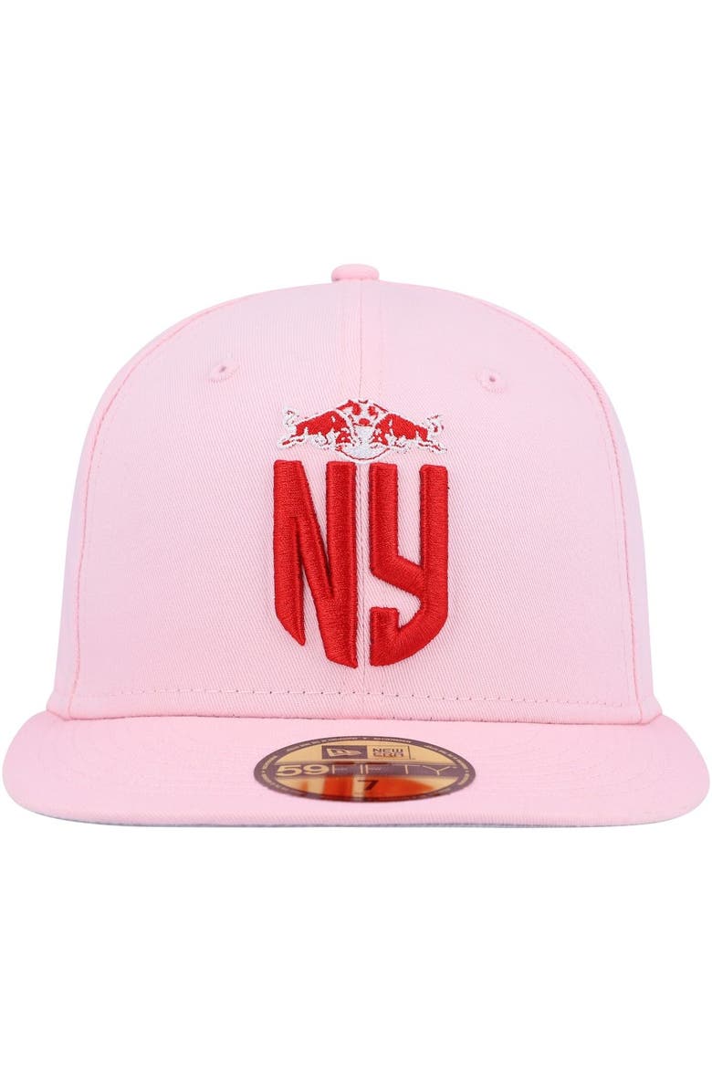 New Era Men's New Era Pink New York Red Bulls Pastel Pack 59FIFTY Fitted Hat, Alternate, color, 