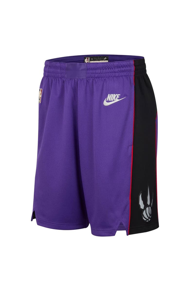 Nike Men's Nike  Purple Toronto Raptors 2024/25 Classic Edition Swingman Shorts, Alternate, color, 