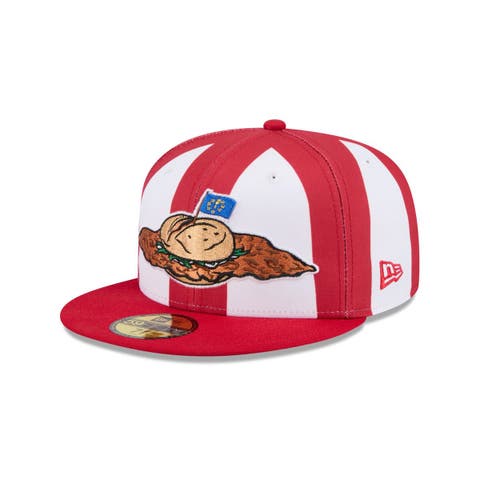 Men's New Era  Red Fort Wayne TinCaps Theme Nights 59FIFTY Fitted Hat
