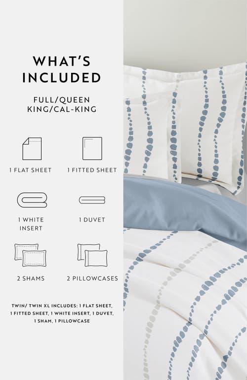 Homespun Bundle Duvet Set In Navy