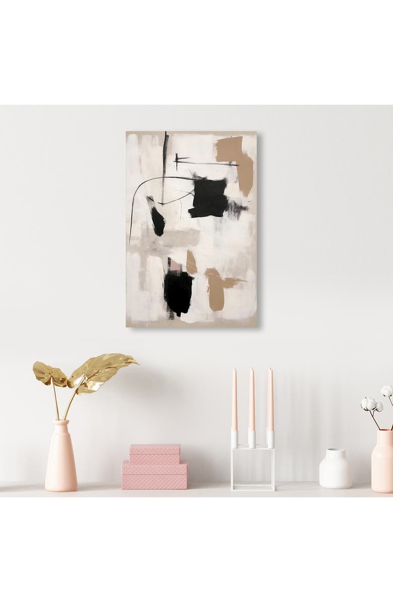 Wynwood Studio Strings In Abstraction Canvas Wall Art, Alternate, color, White