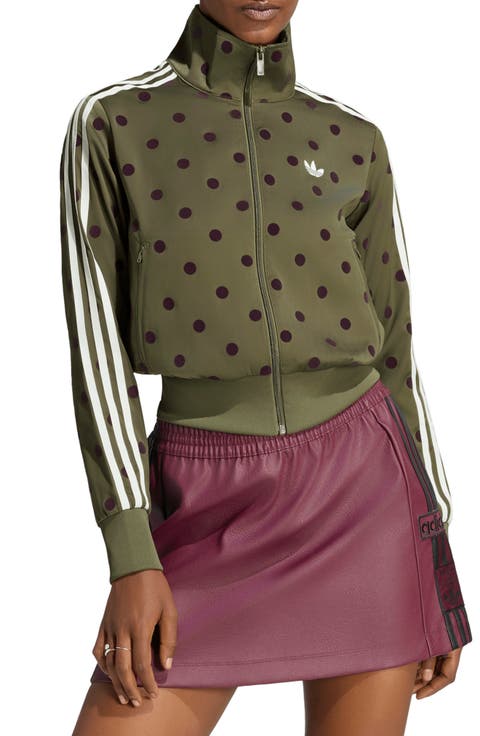 Firebird Polka Dot Satin Track Jacket