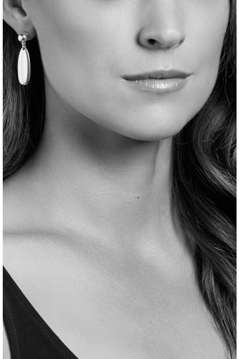 Beloved Drop Earrings, Alternate, color, SILVER/ GOLD