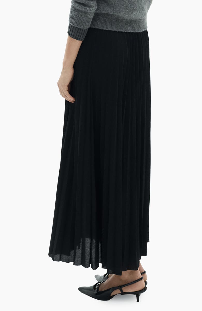 MANGO Pleated Skirt, Alternate, color,