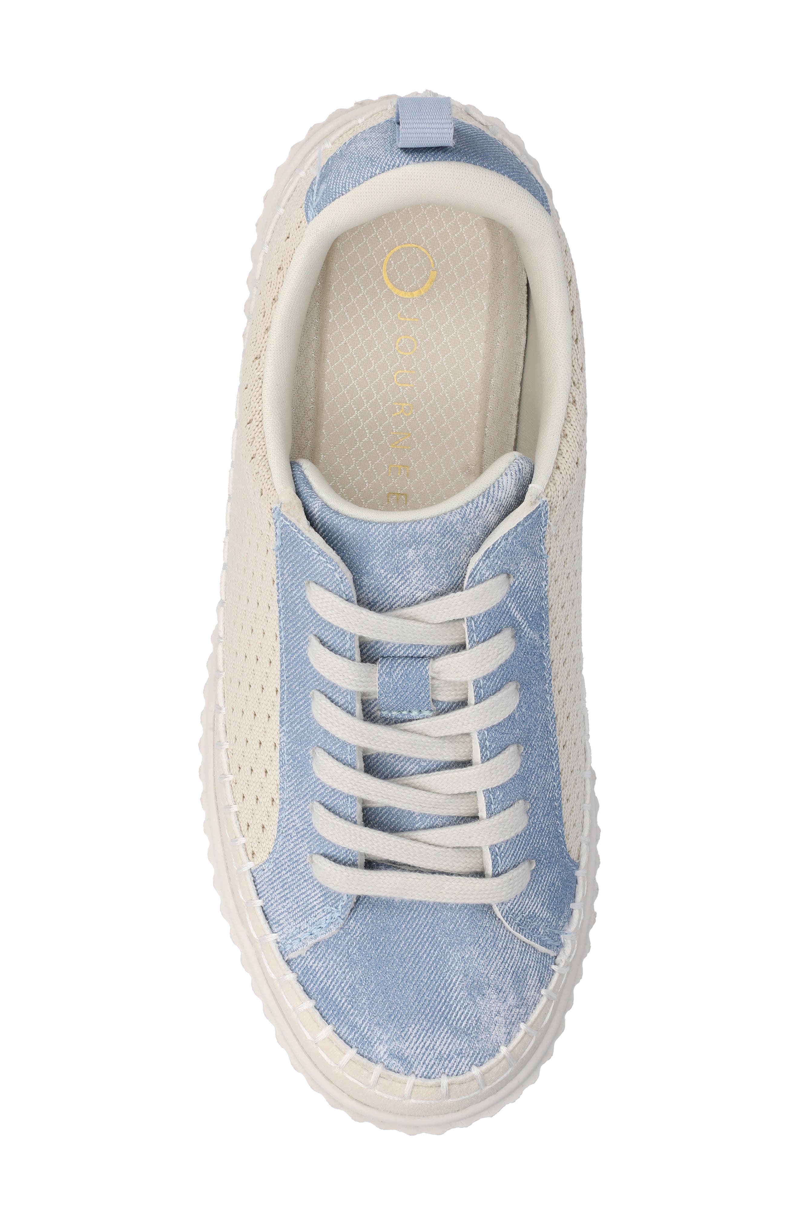 Pazey Platform Sneaker, Alternate, color, DENIM