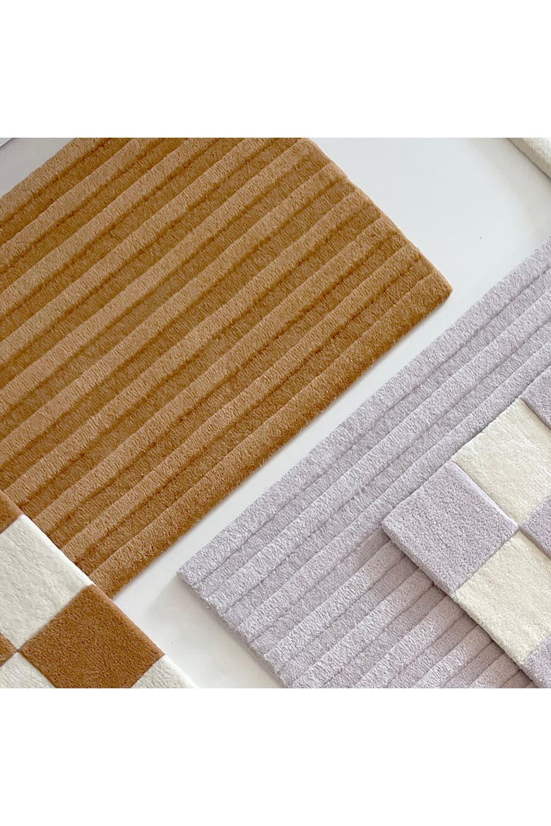 Solid Stripe Rug, Alternate, color, Terra Brown