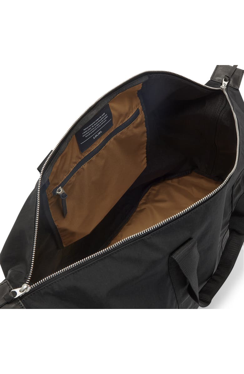 LOJEL NIRU 48-Hour Carry-On Weekender Travel Duffel Bag, Alternate, color, All Black