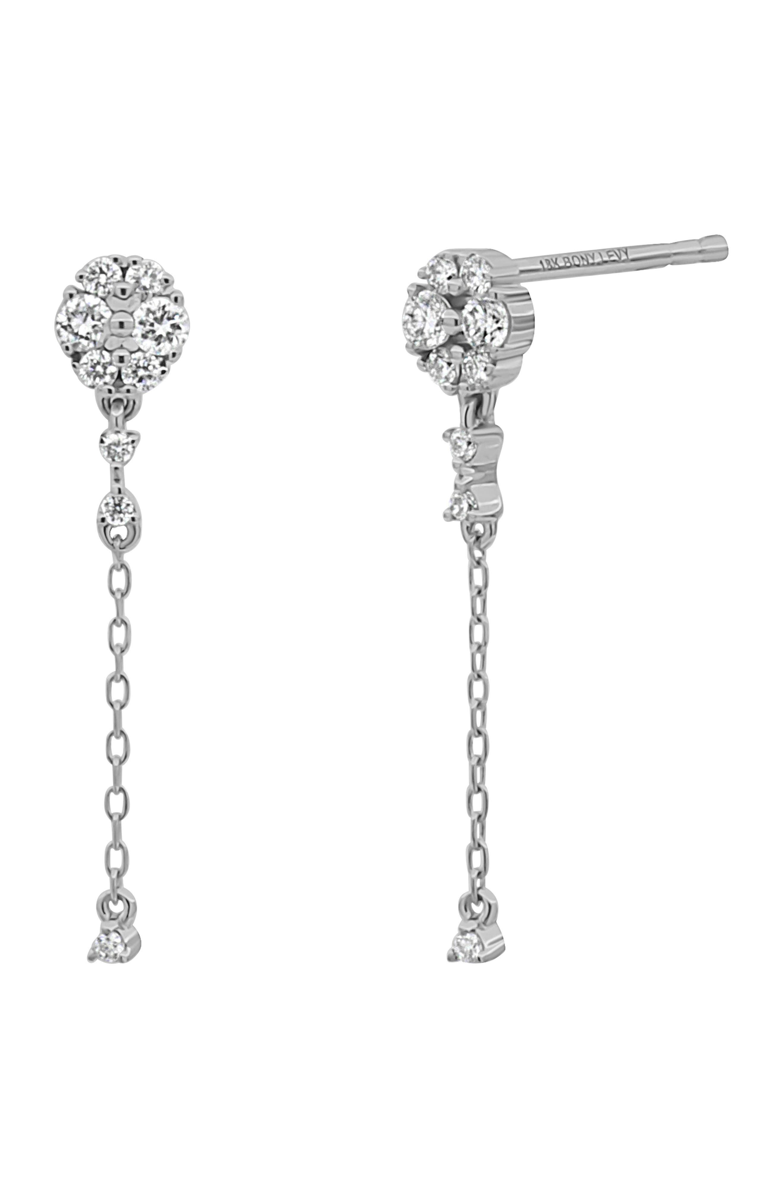 Liora Diamond Drop Earrings