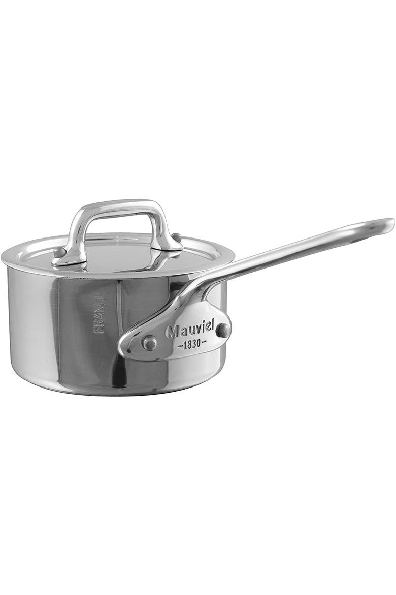 M'Minis Saucepan With Lid, 3.5 Inch, Main, color, Silver