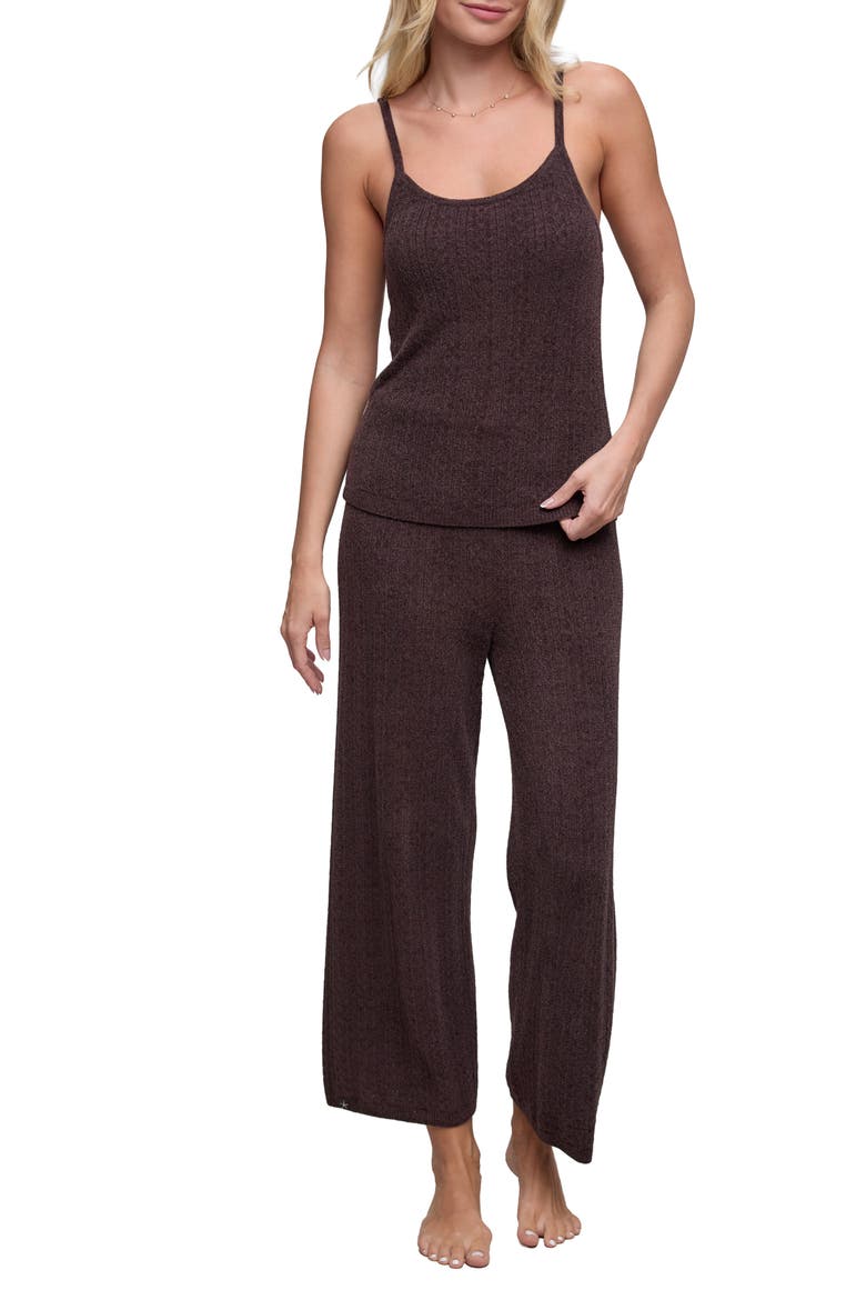 CozyChic Ultra Lite Pointelle Tank, Main, color, UMBER