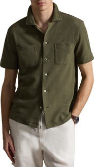 Polo Ralph Lauren Big & Tall Pointelle Button-Down Polo Shirt