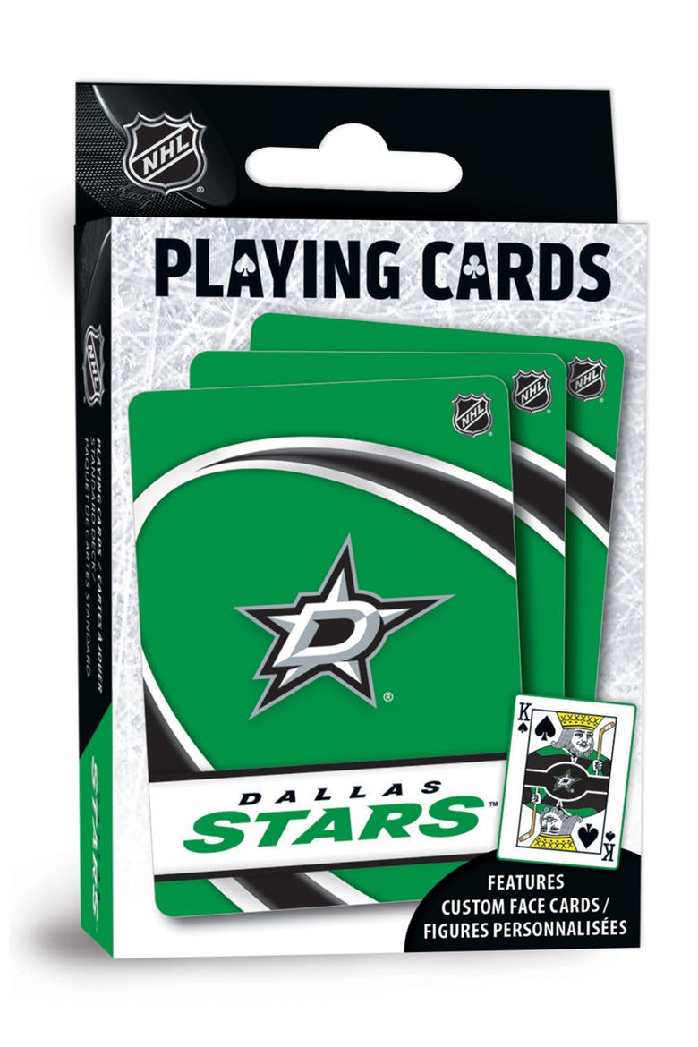 Dallas Stars Playing Cards, Main, color, Multicolor