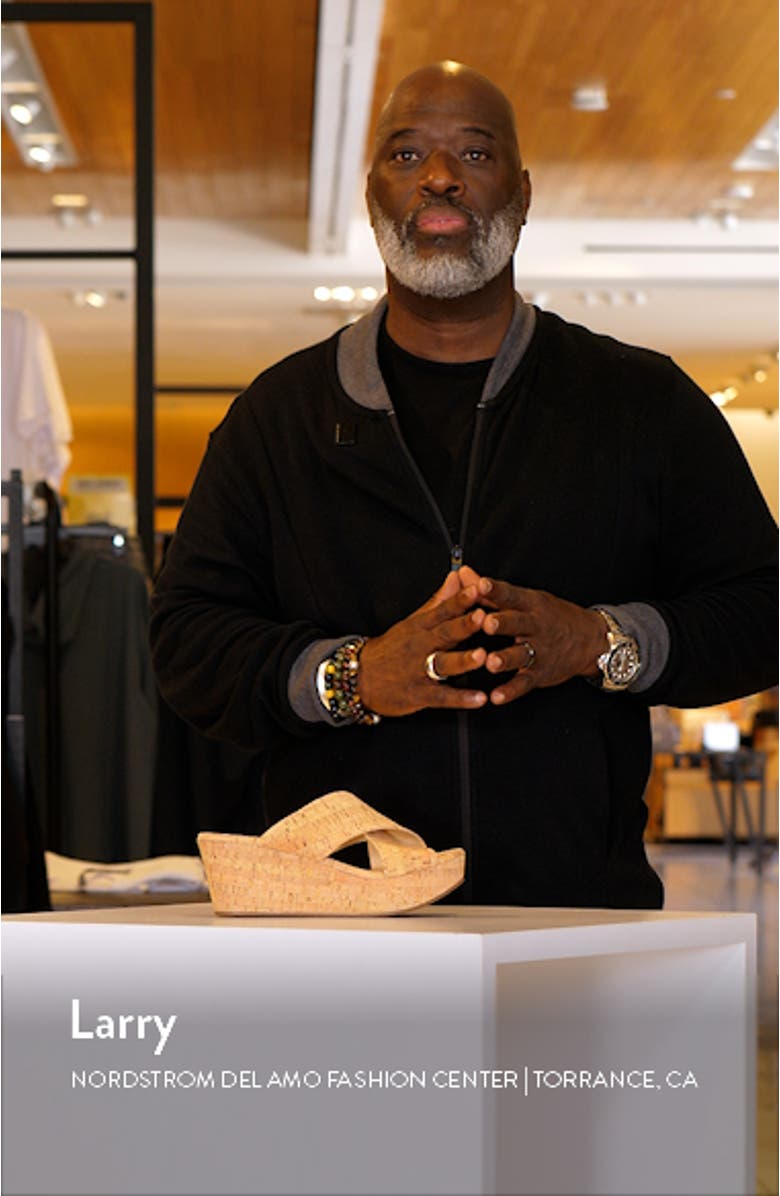 Wayland Platform Wedge Slide Sandal, sales video thumbnail