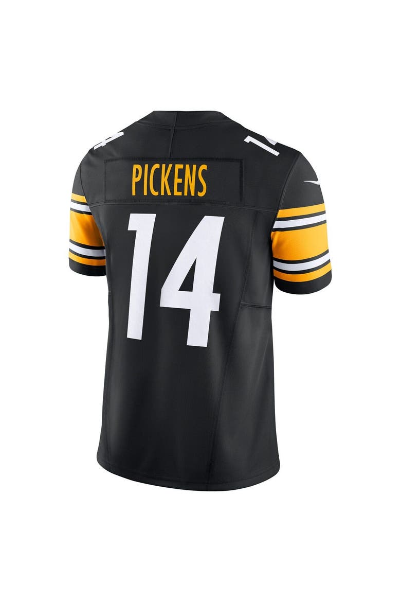 Men's Nike George Pickens Black Pittsburgh Steelers Vapor F.U.S.E. Limited Jersey, Alternate, color, Black