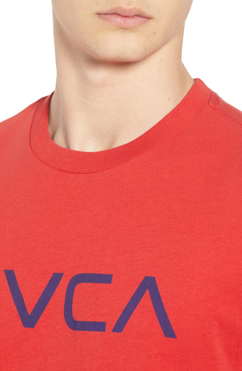 RVCA Big Logo T-Shirt, Alternate, color,