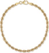 Bony Levy 14K Gold Rope Chain Bracelet