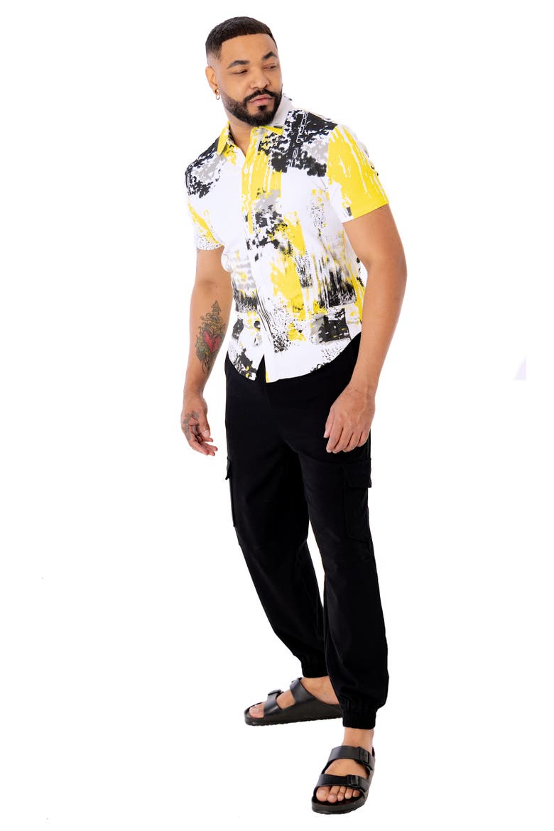 Unity Short Sleeve Button Up, Alternate, color, White