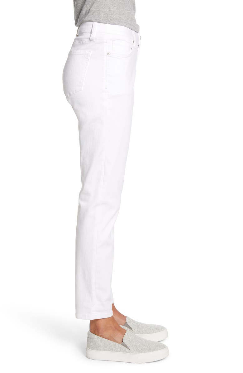 Tommy Bahama Ella Twill Slim Boyfriend White Jeans, Alternate, color, 