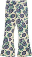 Mightly Organic Cotton Print Flare Leggings