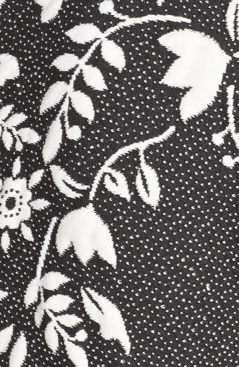 Eliza J Jacquard Knit Sheath Dress, Alternate, color,