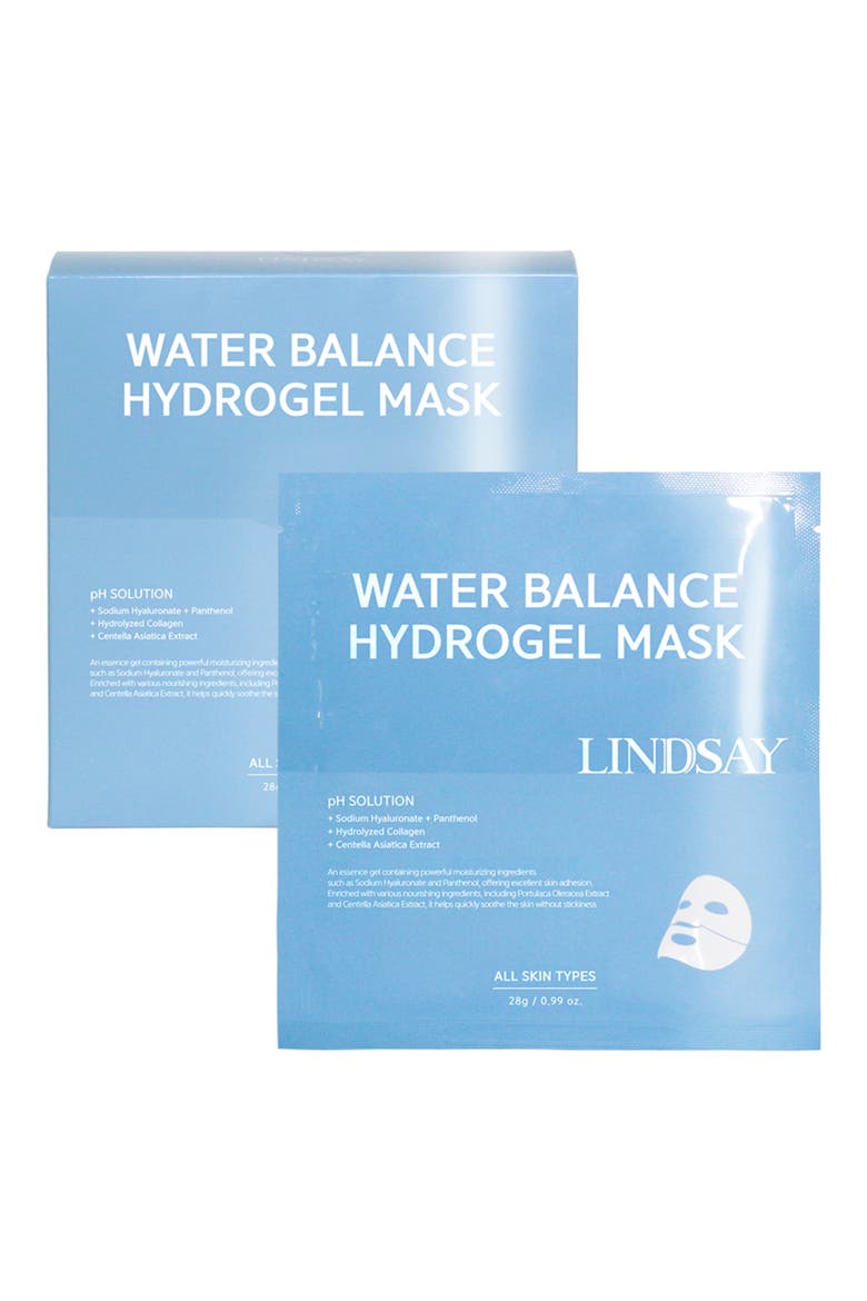 Water Balance Hydrogel Mask Set, Main, color, NO COLOR