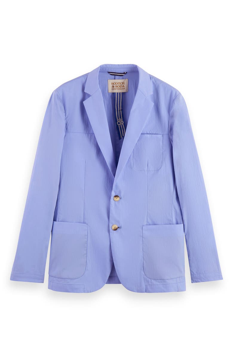 Scotch & Soda Unconstructed Cotton Blend Sport Coat, Alternate, color, 