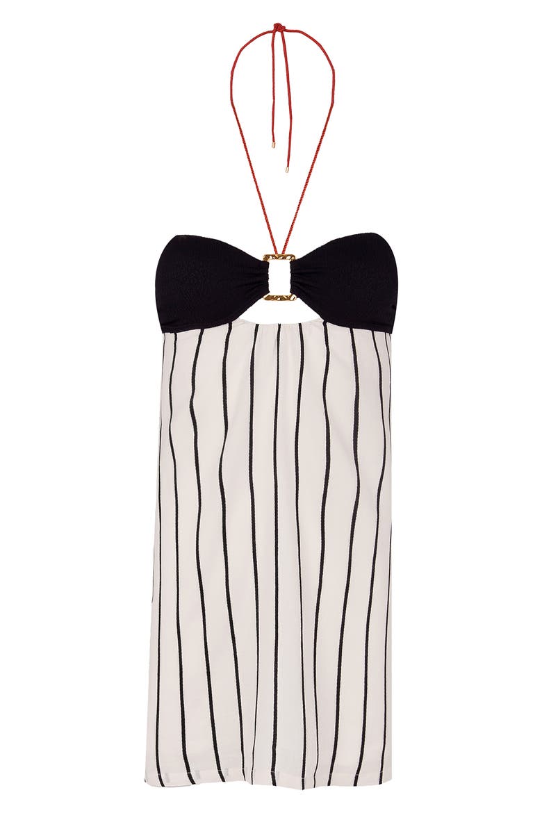 Serpentine Dina Cover-Up Dress, Alternate, color, BLACK MULTI