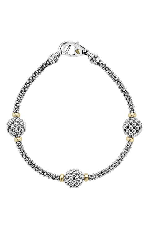 Caviar Forever Ball Station Bracelet