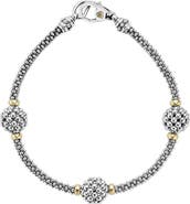 LAGOS Caviar Forever Ball Station Bracelet