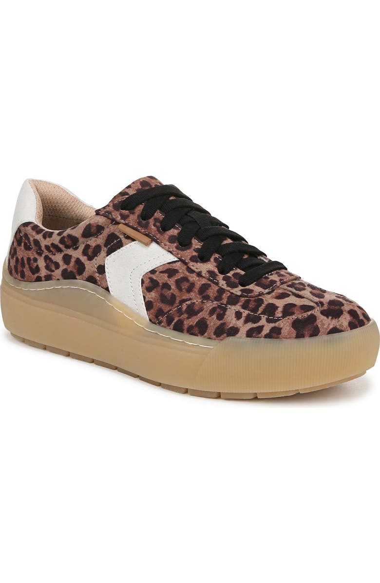 Dr. Scholl's Time Off Win Low Top Sneaker, Main, color, Brownblack