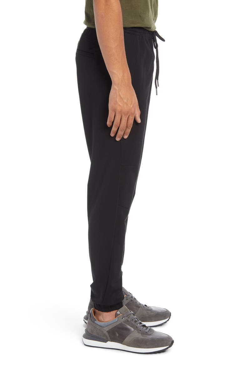 Knit Joggers, Alternate, color, BLACK