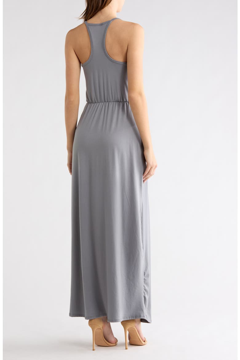Sleeveless Maxi Dress, Alternate, color, FOSSIL