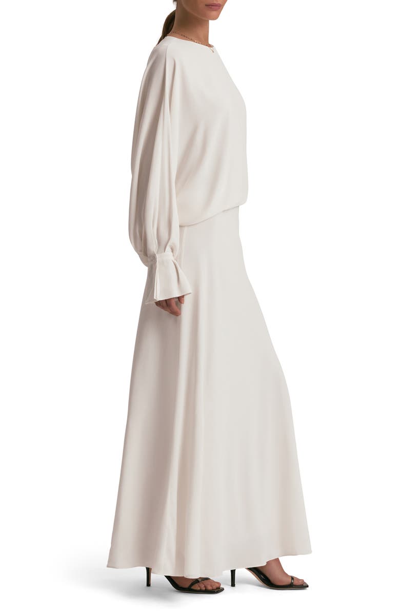 Favorite Daughter Making Me Blush Long Sleeve Maxi Dress, Alternate, color, Ivory