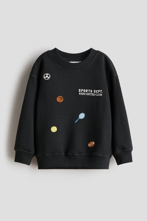 Printed Crew-neck Sweatshirt