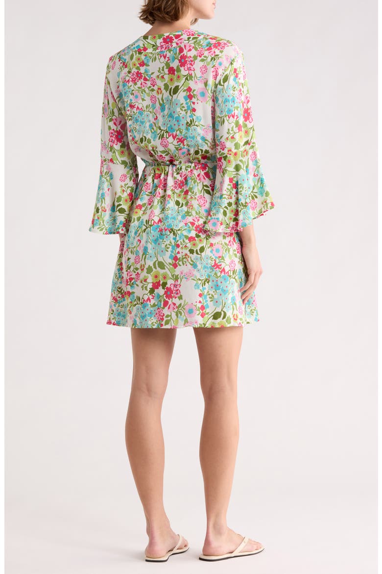 Joy Cover-Up Kaftan, Alternate, color, BLUE