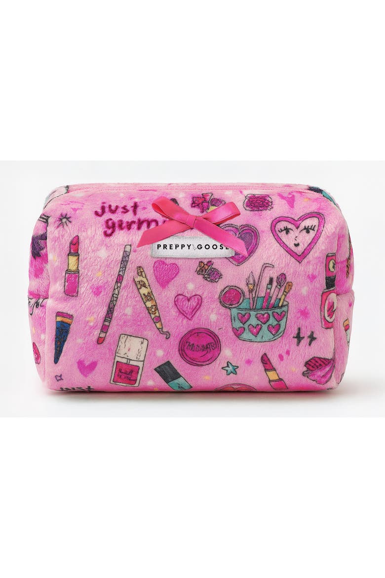 Plush Pouch, Main, color, Slumber Party Print