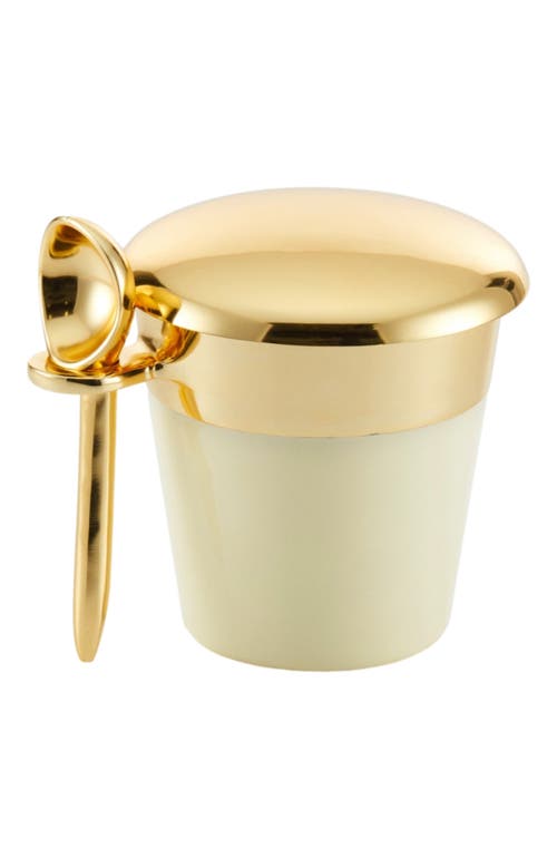 Lunares Pint Ice Cream Server Set In Gold