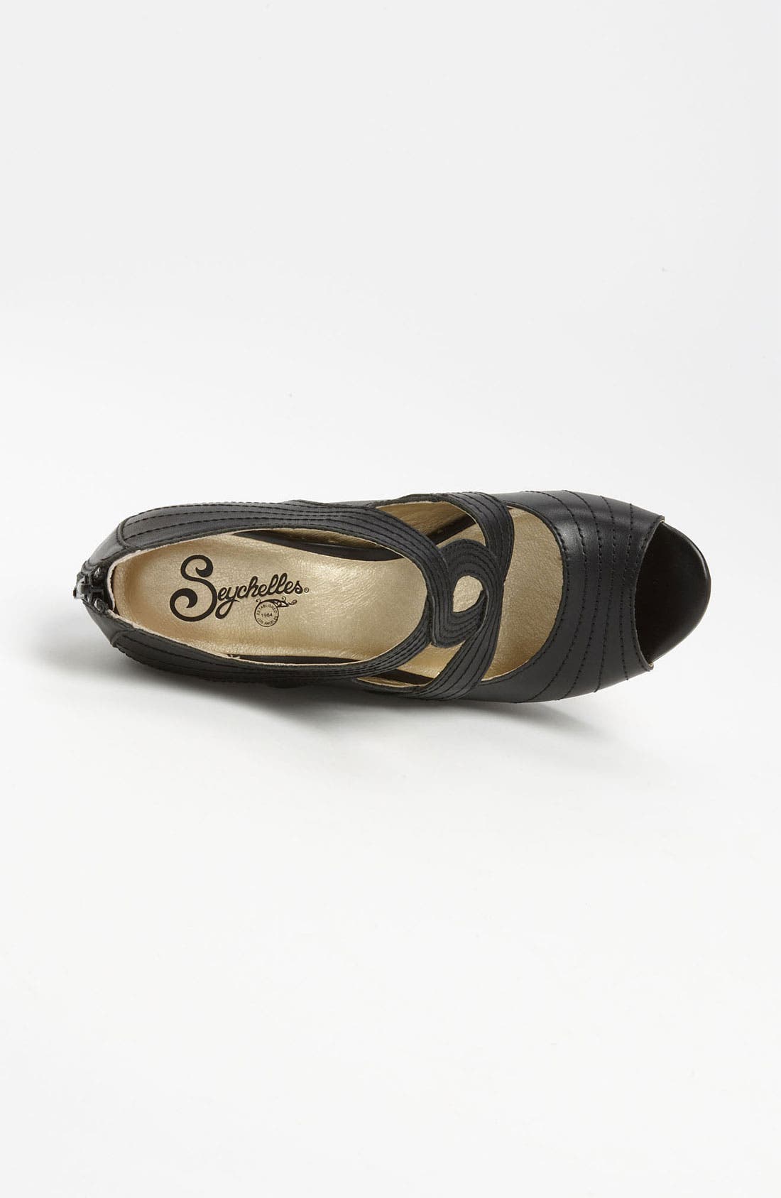'Seven Wonders' Sandal, Alternate, color, BLACK