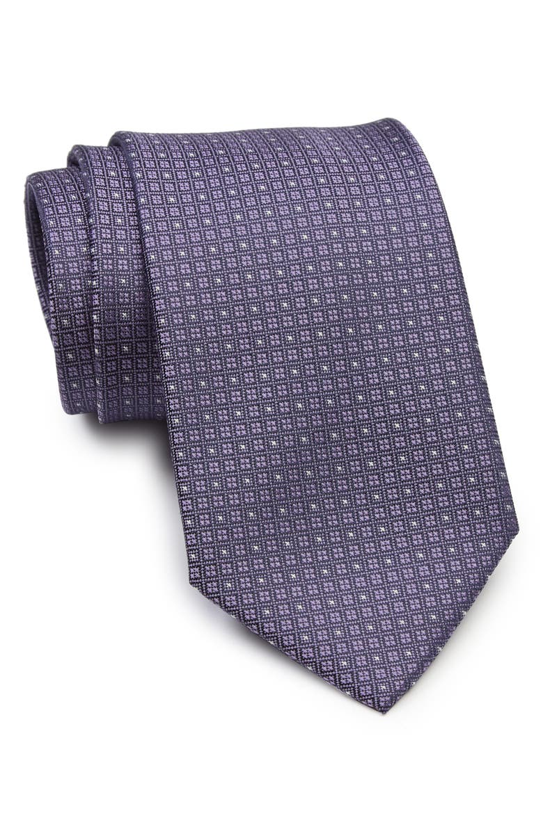 Calvin Klein Pindot Micro Neat Tie, Main, color,