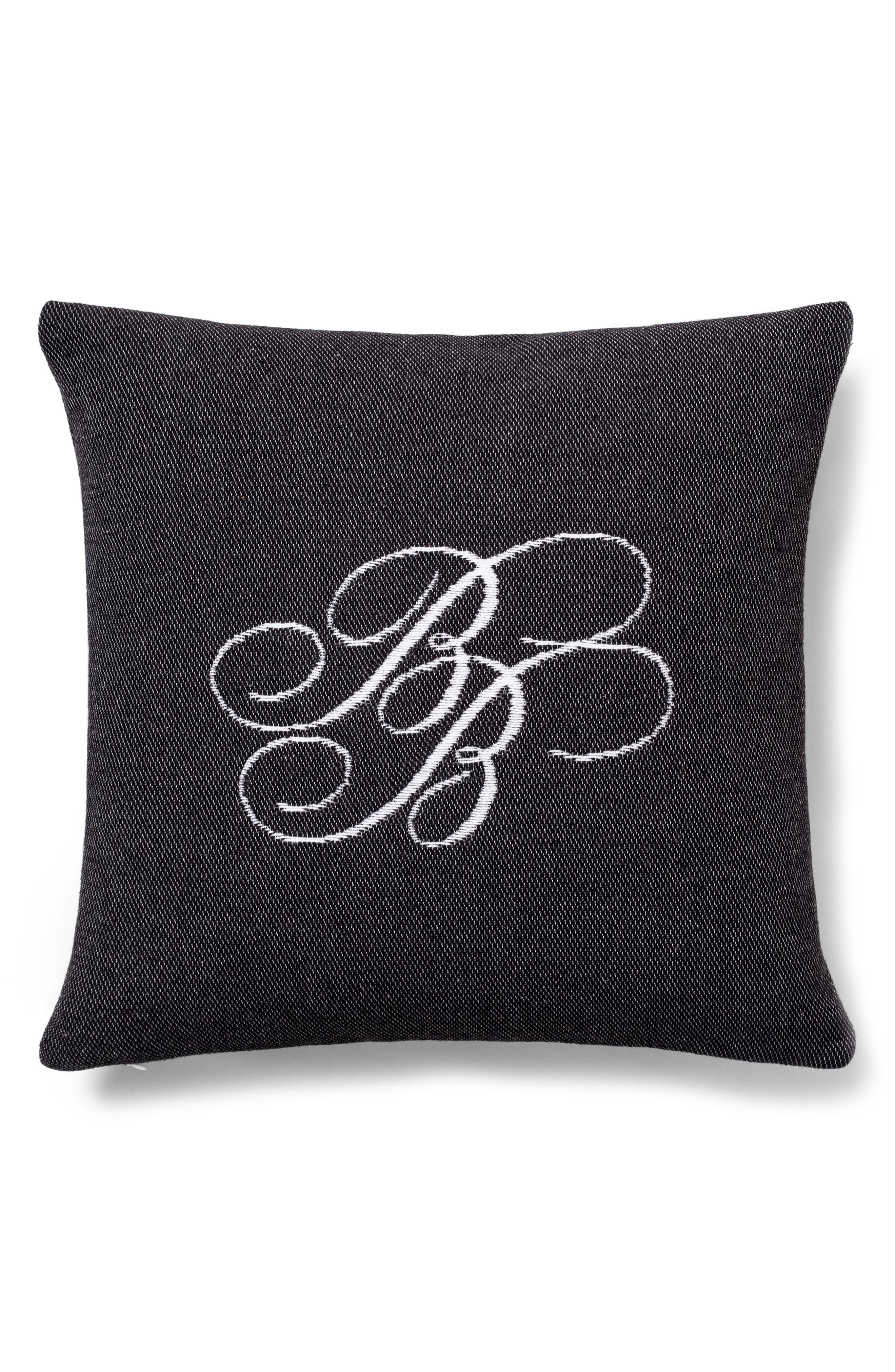 Brooks Brothers BB Monogram Throw Pillow
