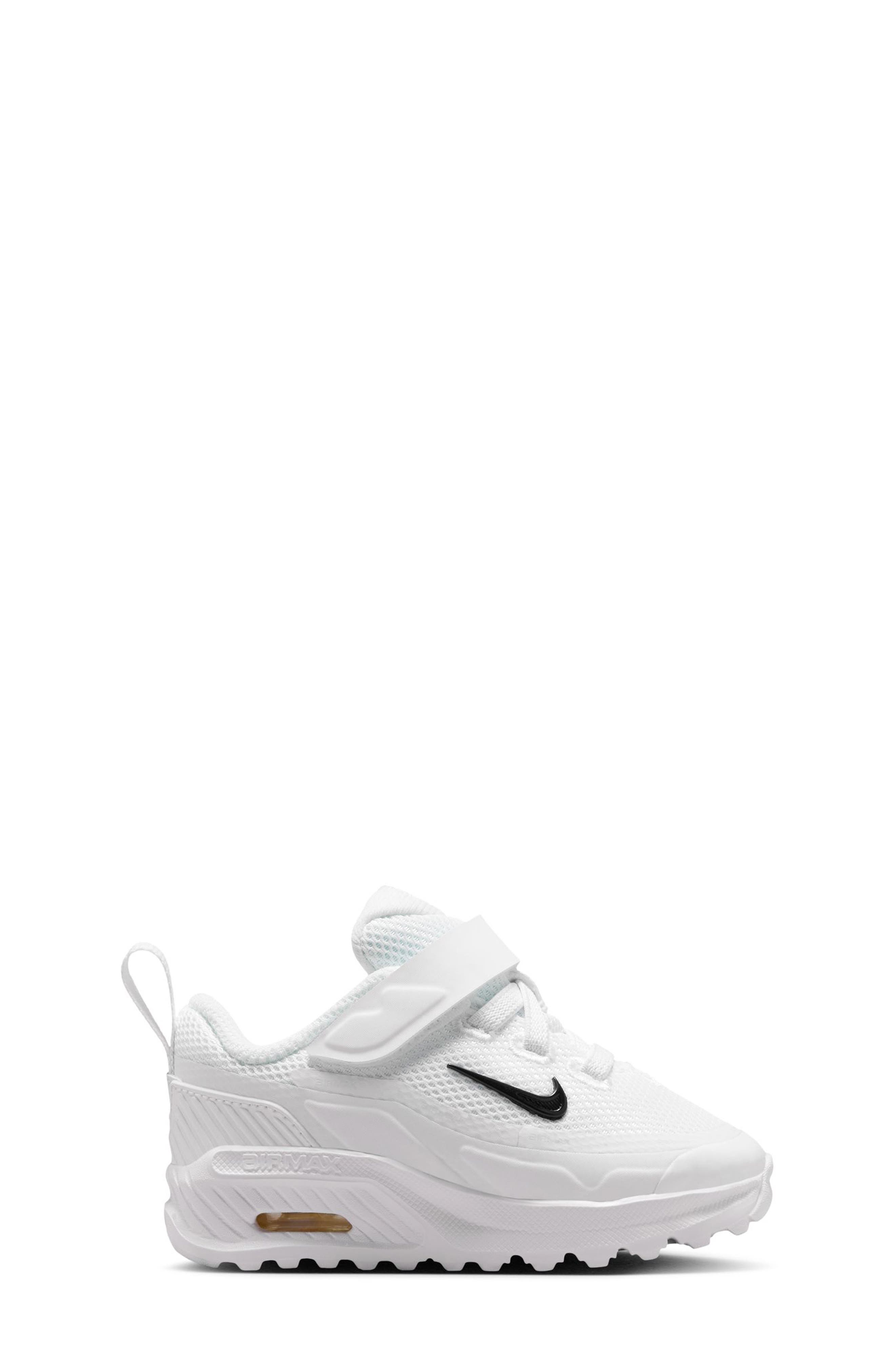 Kids' Air Max Bia Sneaker, Alternate, color, 102 WHITE/BLACK
