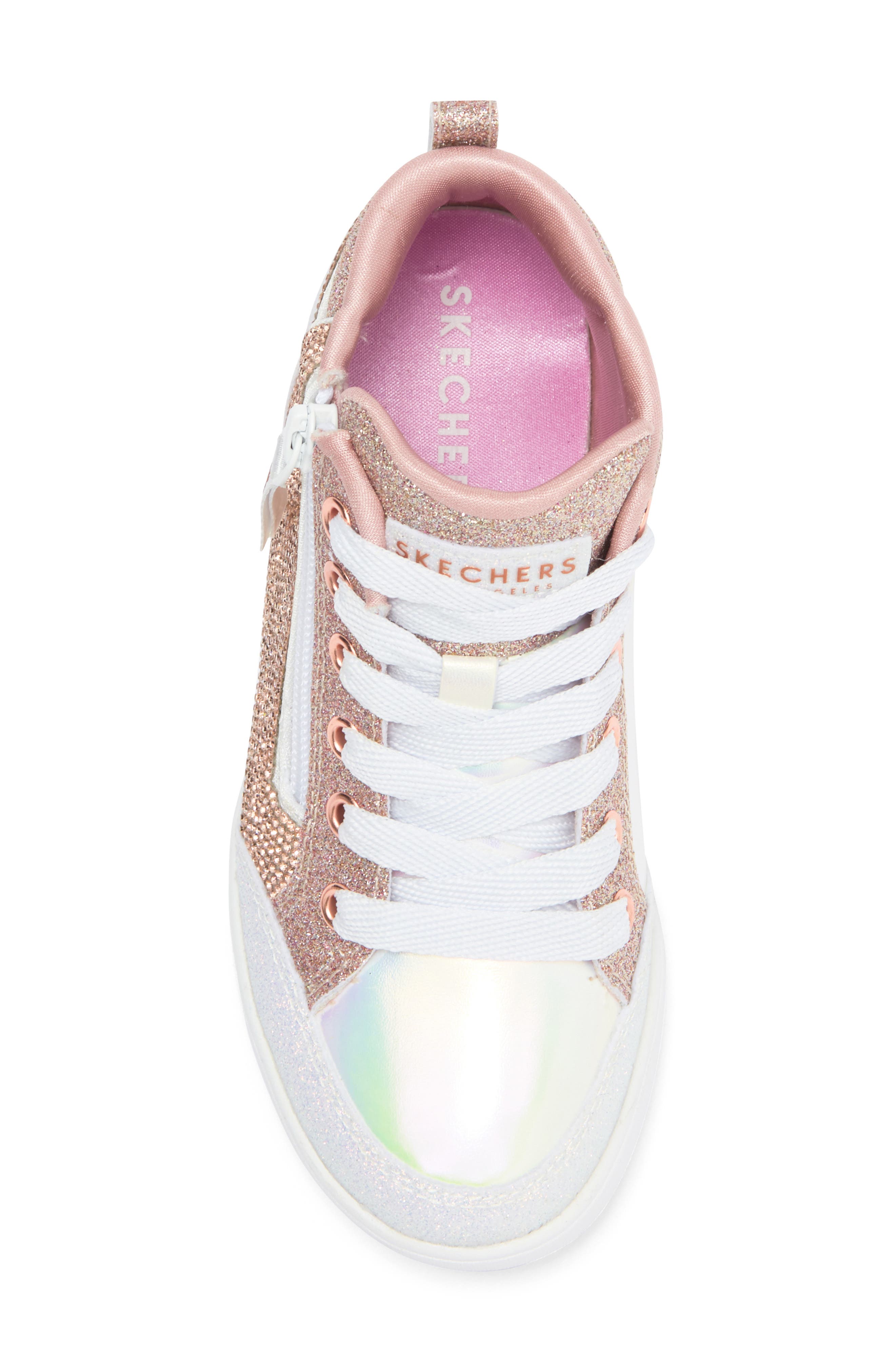 SKECHERS Kids' Shoutouts 2.0 High Top Sneaker, Alternate, color, 