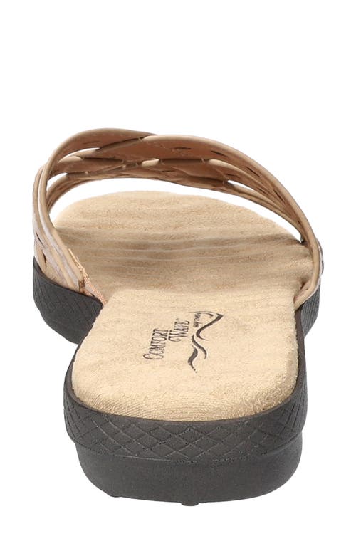 EASY STREET EASY STREET CAMMIE PERFORATED SANDAL